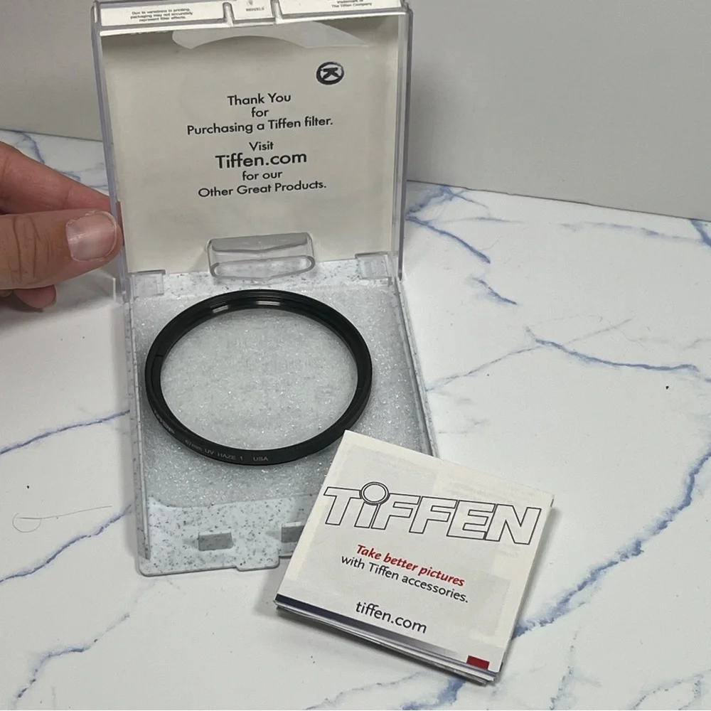Tiffen Haze-1 Filter for 67mm Lenses Professional Camera Photography Accessories